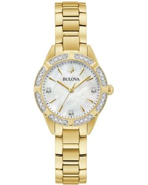 Bulova Classic Sutton Diamond (1/20 Ct. T.w. - Metallic