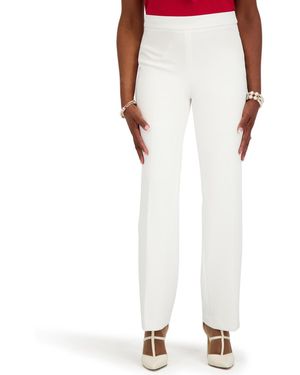 Kasper Pull-on Pants - White