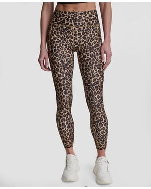 DKNY Dkny Printed High-wasit Fitness Tights - Multicolor