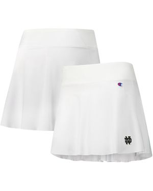 Champion Notre Dame Fighting Irish Tailgate Skort - White