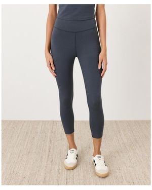 Pact Organic Cotton On The Go-to Cropped legging - Blue