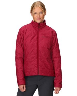 Marmot Monoquilt Elastic-bound Cuff Jacket - Red