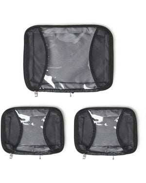 Baggallini 2 Medium And 1 Large Compression Cubes - Gray