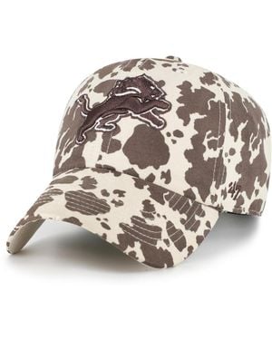 '47 47 Brand Natural Detroit Lions Bessie Clean Up Adjustable Hat - Multicolor