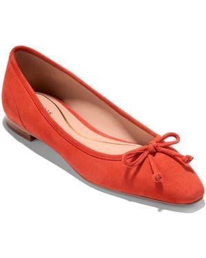 Cole Haan Paget Ballet Flats - Red