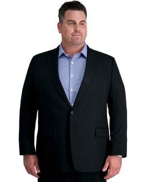 Haggar Big And Tall Classic Suit Separates Jacket - Blue