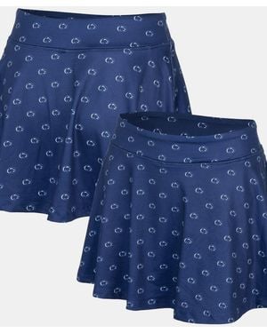 ZooZatZ Penn State Nittany Lions Allover Print Flowy Skort - Blue