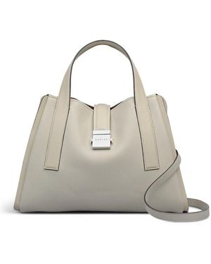Radley Sloane Mews Medium Zip Top Grab Bag - Gray