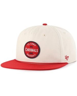 '47 47 Brand St. Louis Cardinals Payson Captain Adjustable Hat - Red