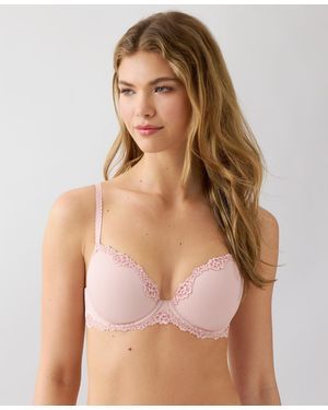 B.tempt'd Future Foundation Lace Underwired T-shirt Bra - Brown