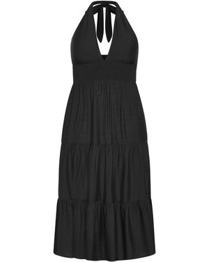 city chic plait detail maxi dress City Chic Women's Plus Size Maxi Plait Detail Dress, Poseidon, 18 : Amazon.co.uk: Fashion