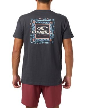O'neill Sportswear Patterns T-shirt - Blue