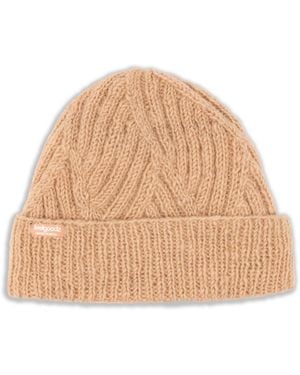 feel good S Artisan Hand-knit Vienna Beanie Hat - Natural