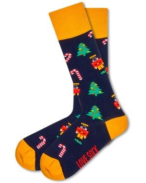 Love Sock Company Noel Socks - Blue