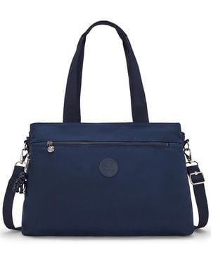 Kipling Elysia Work Shoulder Bag - Blue