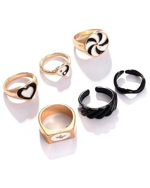 SOH Everyday Multi-layer Ring - Metallic