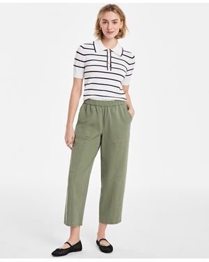 On 34th Pull-on Utility Barrel Pants - Multicolor