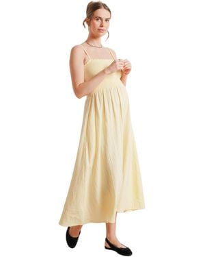 Nom Maternity Maternity Easy Dress - Natural
