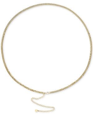 OMA THE LABEL 18k -plated Cuban Link Waist Chain - Natural