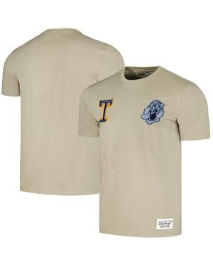 FREEZE MAX And Looney Tunes Taz Denim Patch T-shirt - Natural