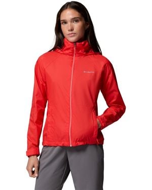 Columbia Switchback Iv Hooded Packable Jacket - Red