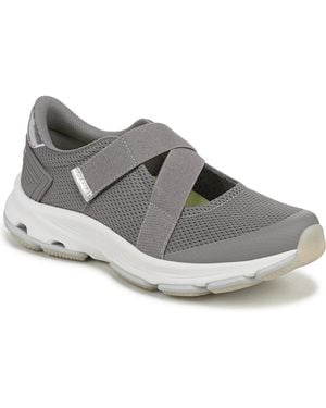 Ryka Devotion Mary Jane Walking Sneakers - Gray