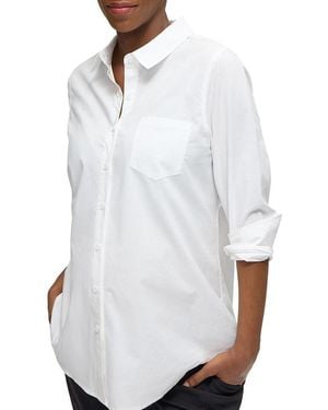 Ingrid & Isabel Ingrid + Isabel Maternity Ingrid + Isabel Poplin Button Down Shirt - White