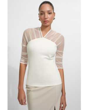 MARCELLA Reva Top - White