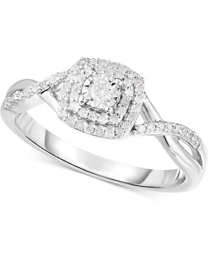 Promised Love Diamond Promise Ring (1/5 Ct. T.w. - White