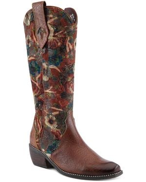 L'ARTISTE L Artiste S Rodeoqueen-viv Western Tall Boots - Brown