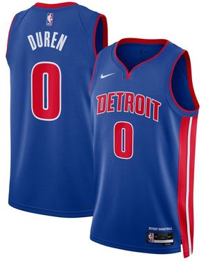 Nike And Jalen Duren Detroit Pistons Swingman Jersey - Blue