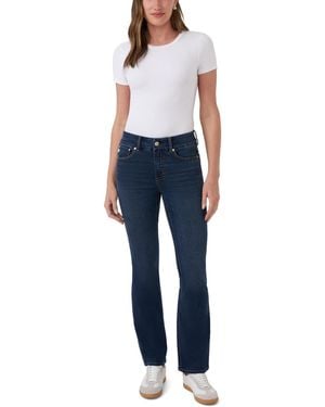 Seven7 Tummyless High-rise Bootcut Control Paneling Jeans - Blue