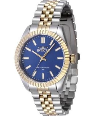 48907 Brand New Invicta Specialty Oxford Watch Tiffany Blue Sunray Dial 36mm Invicta Specialty Quartz Diamond Tiffany Blue Dial Ladies  main image 2