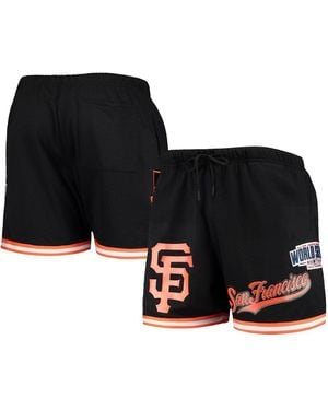 Pro Standard San Francisco Giants 2014 World Series Mesh Shorts - Black