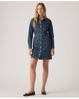 Levi's Flynn Western Core Dress - Blue