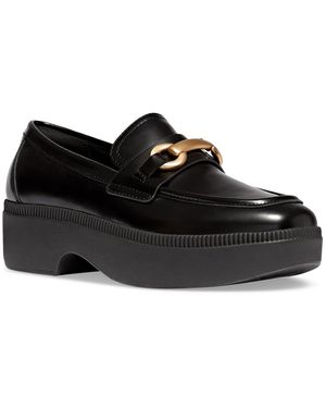 Fitflop F-luma Chunky Loafer Flats - Black
