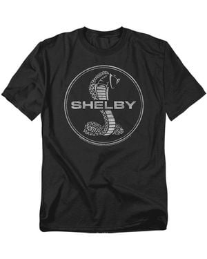 Shelby Cobra Logovision Carroll Shelby One Color Cobra T-shirt - Black