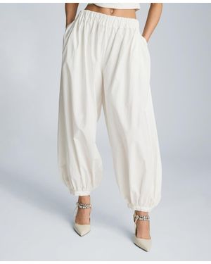 Kenneth Cole Pull-on Bubble Leg Pants - White