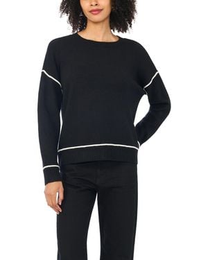 Vince Camuto Long Sleeve Crewneck - Blue