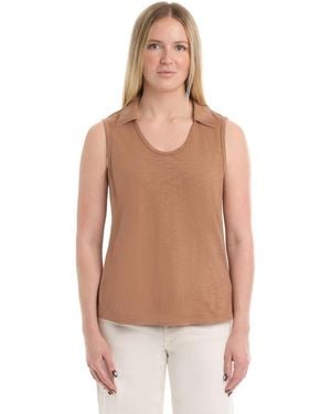 Wilt Polo Shell Tee - Natural