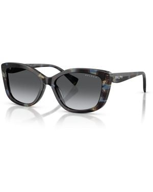 Ralph Lauren Polarized Cat-eye Sunglasses Ra5358u - Black
