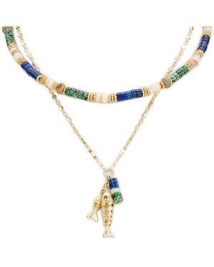Patricia Nash Gold-tone Plated Modular Necklace - Metallic
