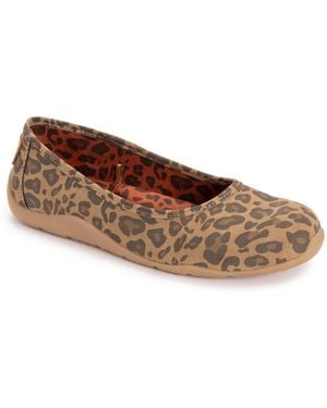 Muk Luks Solana Skimmer Flats - Brown