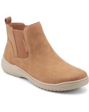 Easy Spirit Emelyn Arch Support Round-toe Booties - Brown