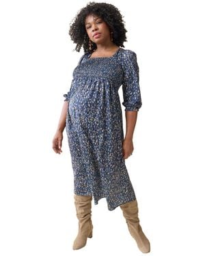 Ingrid & Isabel Ingrid + Isabel Maternity Ingrid + Isabel Breeze Midi Dress - Blue