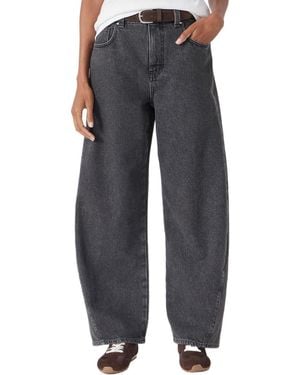 Hush Bree Horseshoe Barrel Leg Jeans - Blue