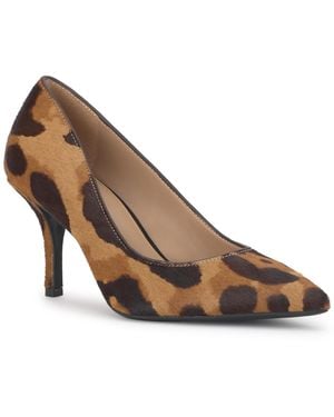 INC International Concepts Jaliyah Pointed-toe Mid Heel Pumps - Brown
