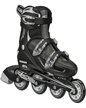 Roller Derby V-tech 500 Inline Skates Large (6-9) - Black