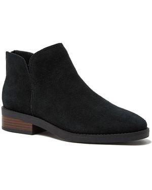 Lands' End Essential Zip Up Ankle Booties - Black
