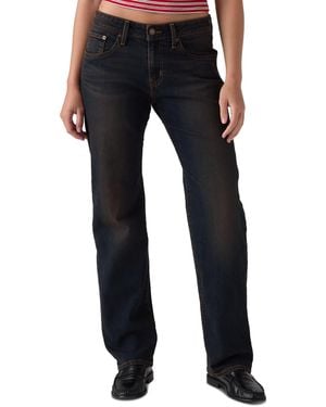 Levi's Superlow Straight Bootcut Jeans - Black